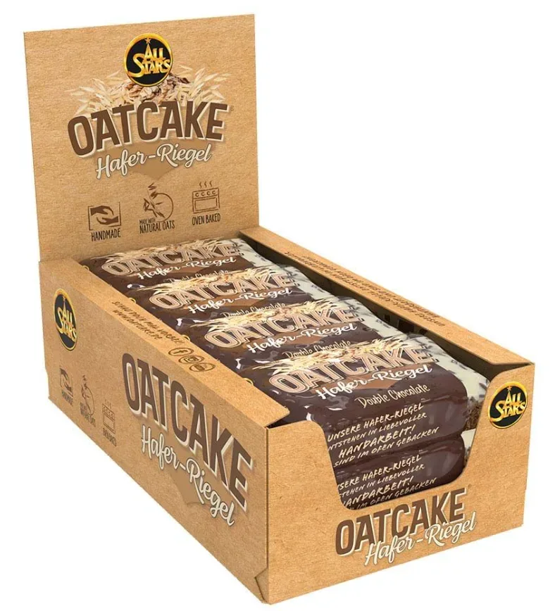 All Stars Oatcake Hafer-Riegel Double Chocolate (12x80g)