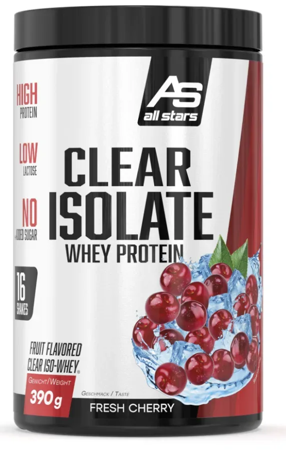 All Stars Clear Isolate Whey Protein Fresh Cherry (300g)