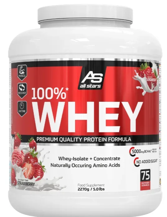 All Stars 100% Whey Protein Strawberry (2270g)