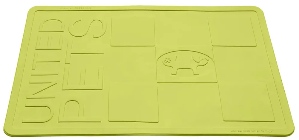 United Pets Napfunterlage Mustafà hellgrün, 45x32cm (1 Stk)