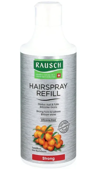 Rausch Hairspray Strong Sanddorn Non-Aerosol, Refill  400 ml