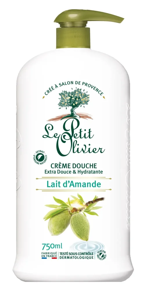 Le Petit Olivier Duschcreme Mandelmilch Hypoallergen Fl 750 ml