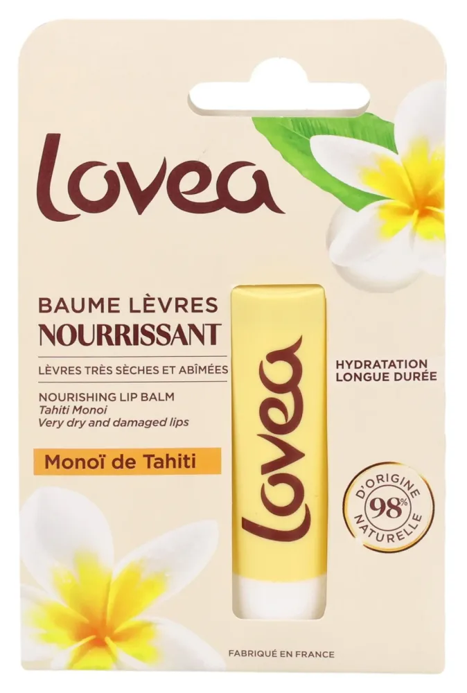 Lovea Lippenbalsam Monoïduft Stick 4 g