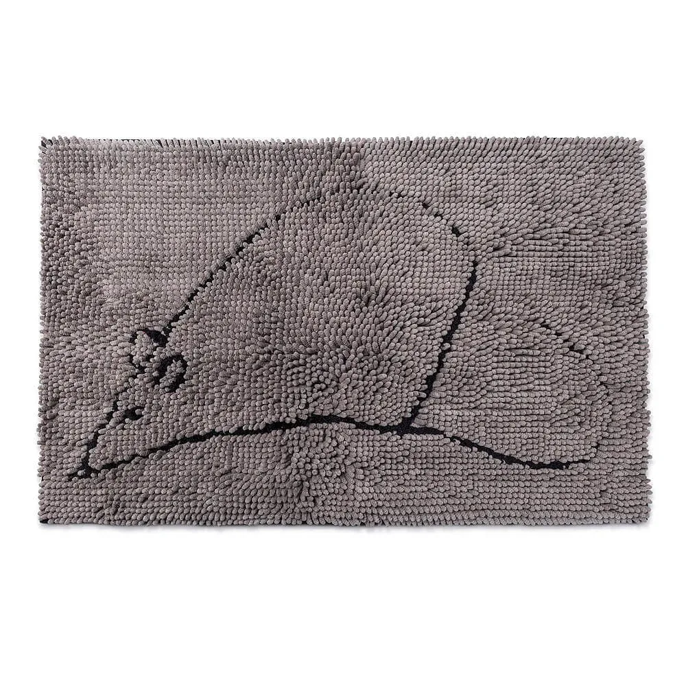 Dog Gone Smart Dirty Cat Litter Mat grau, 89x66cm (1 Stk)