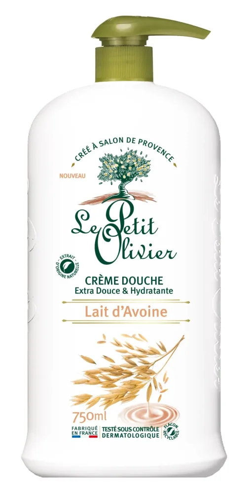 Le Petit Olivier Duschcreme Extra Sanft & Feuchtigkeitsspendend Hafermilch Fl 750 ml