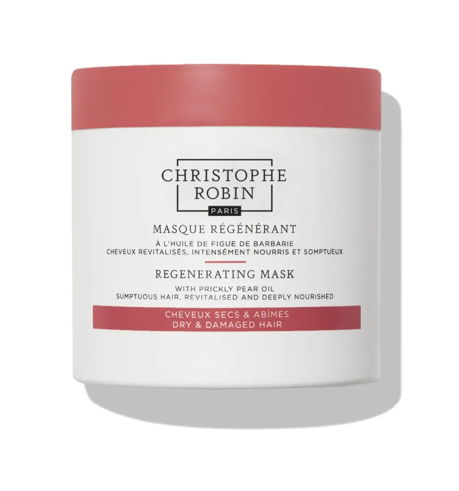Christophe Robin - Masque Régénérant À L'Huile Rare Ee Figue De Barbarie, Regenerating with Prickly Pear Oil, 250 ml