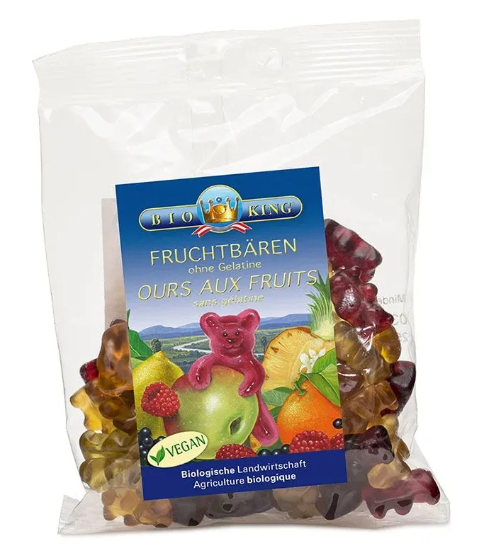BioKing Fruchtbären ohne Gelatine (150g)