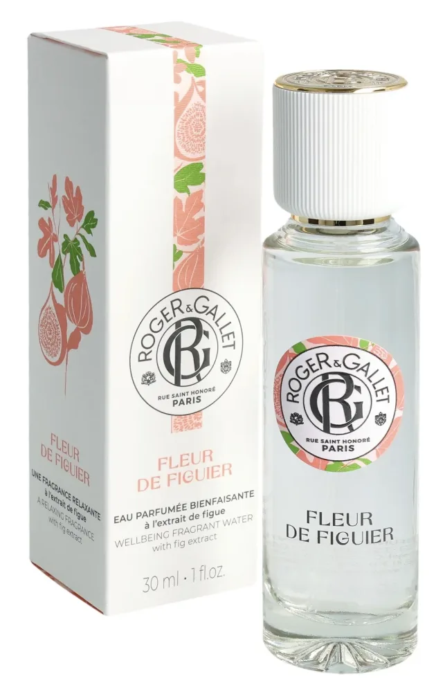 Roger & Gallet - Duftendes Wohlfühl-Wasser, Fleur de figuier eau parfumee Duftendes Wohlfühl-Wasser, 30  ml, Weiss