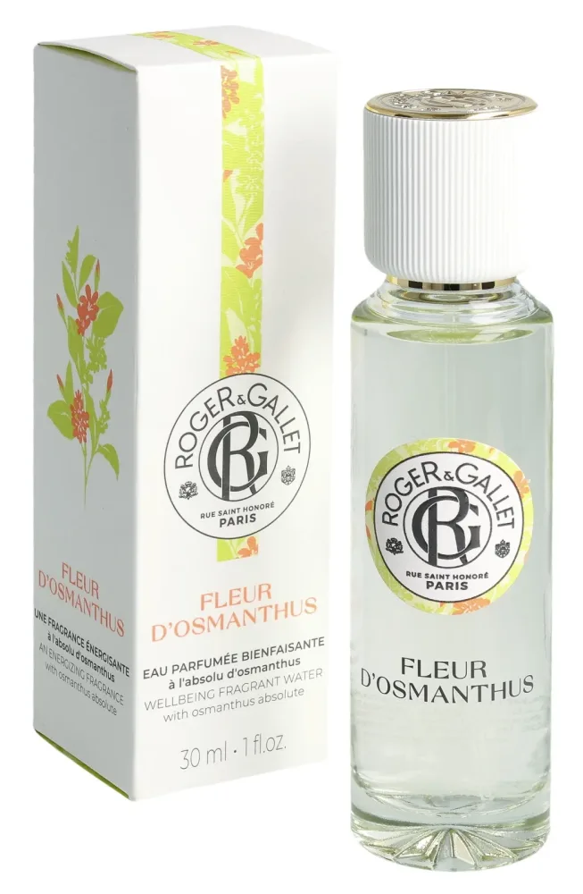 Roger & Gallet - Duftendes Wohlfühl-Wasser, Fleur d'osmanthus eau parfumee Duftendes Wohlfühl-Wasser, 30  ml, Weiss