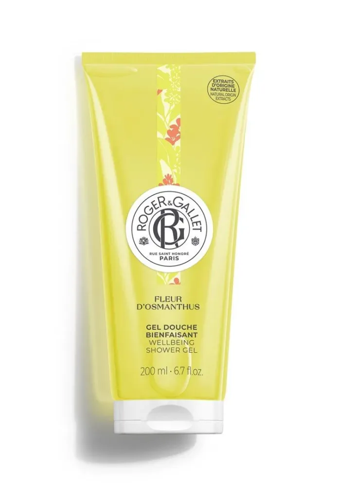 Roger & Gallet - Wohlfühl-Duschgel, Fleur d'osmanthus gel douche, 200 ml, Weiss