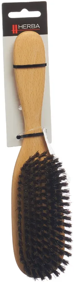 HERBA Haarb&uuml;rste Wildschweinbor oval Buche