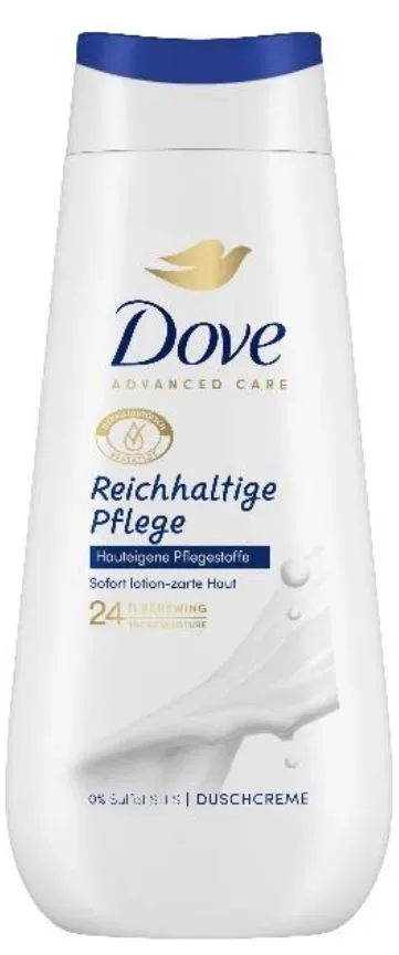 Dove - Pflegedusche Reichhaltige Pflege, Advanced Care, 225 ml