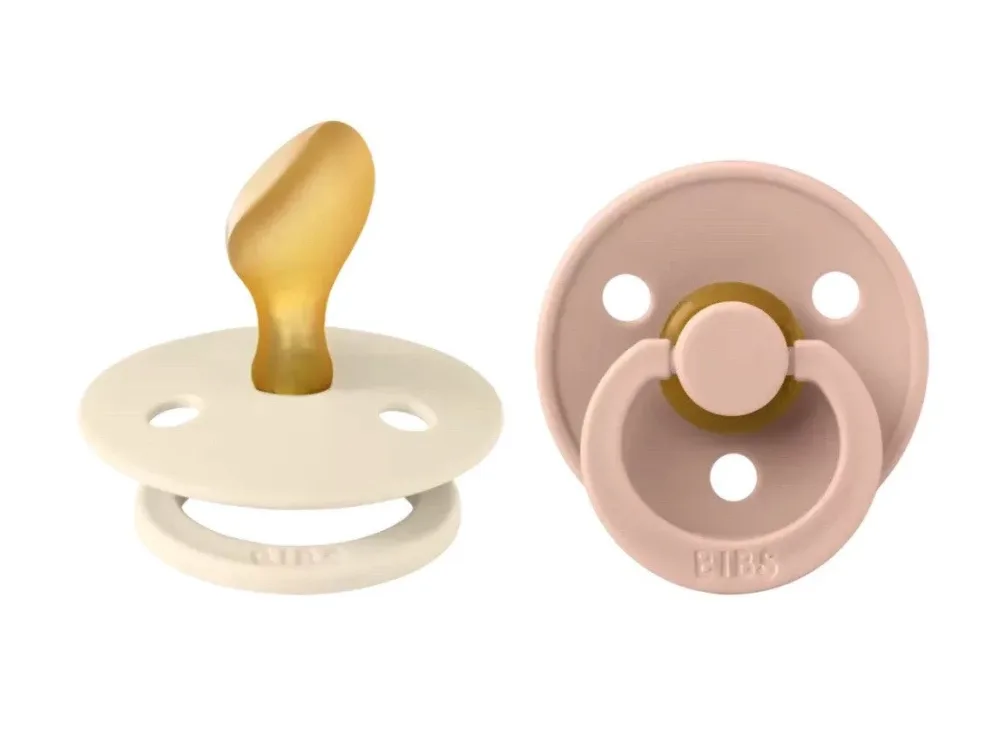 2er-Pack Colour Schnuller Latex, anatomisch, 0-6M