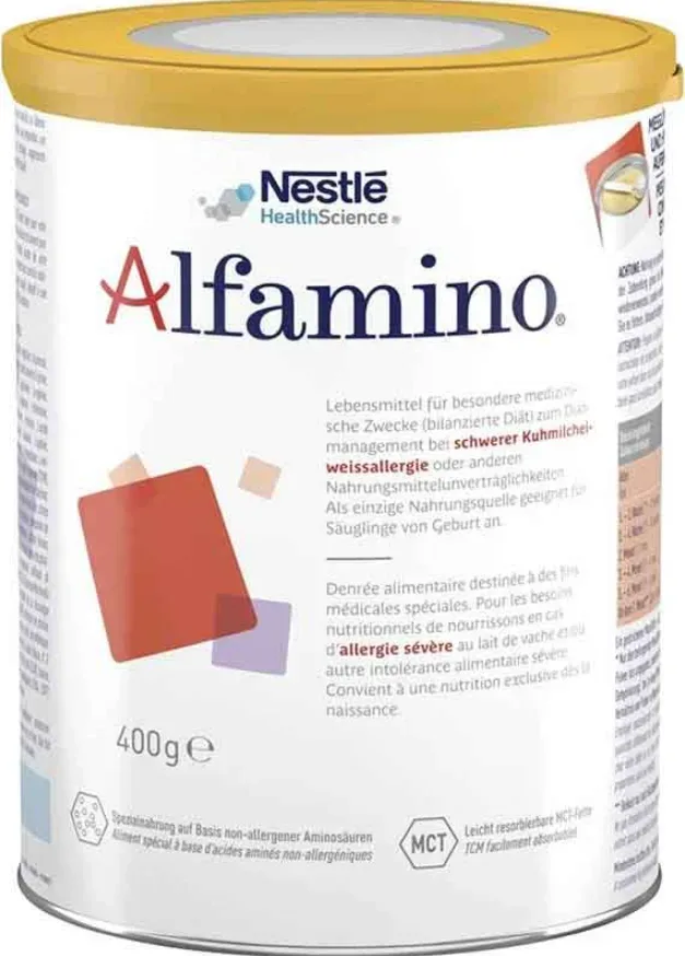 Nestle Alfamino, spezialisierte Säuglingsnahrung (400g)