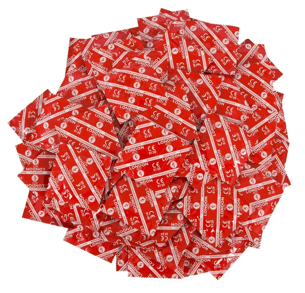 London - Red, 100 Stück