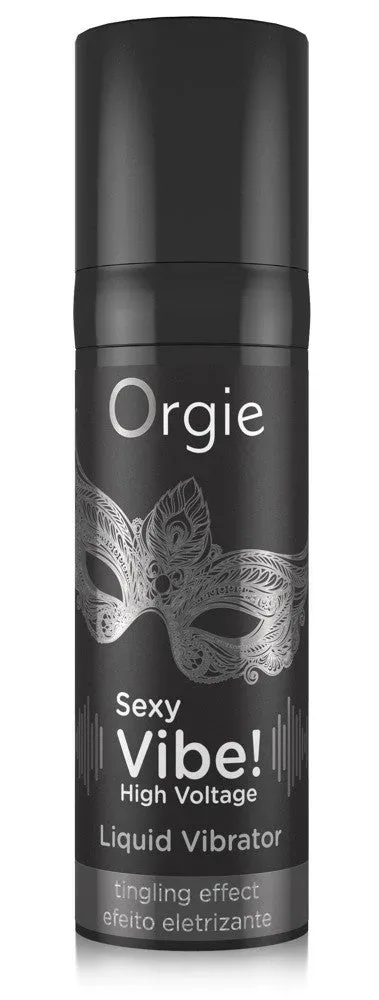 Orgie - Sexy Vibe! High Voltage Stimulationsgel - Schwarz - 6 ml
