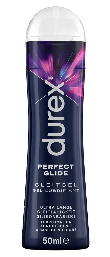 Durex Play Perfect Glide Silicone-Based Lubricant[Transparent-50 ml], 50 ml - Amorana