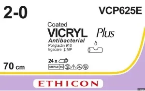 VICRYL Plus 2x70cm violett 2-0 (24 Stk)