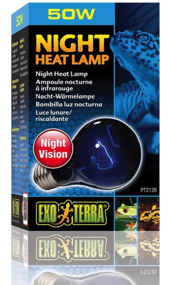 Exo Terra Night Heat Lamp natürliches Mondlicht (1 Stk)