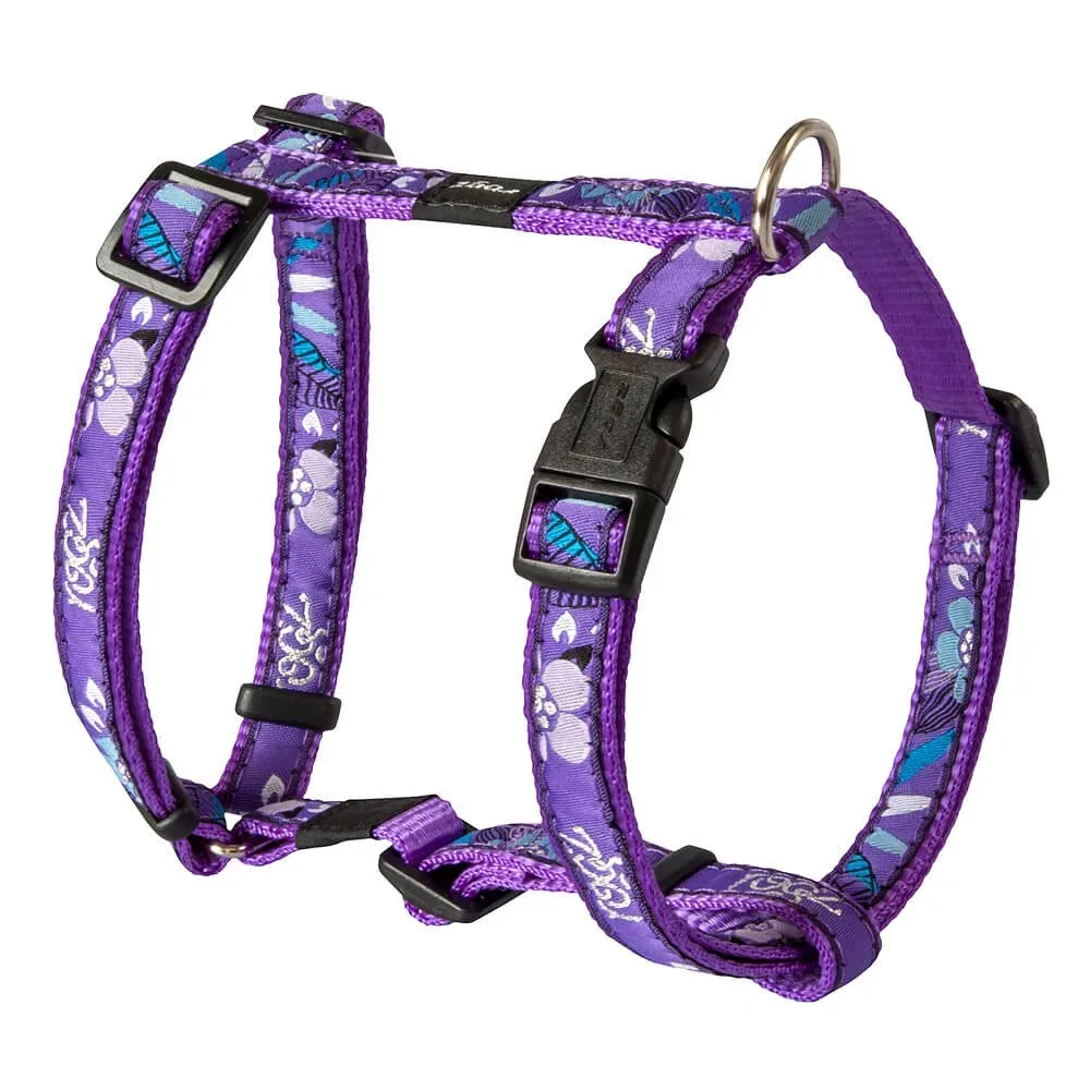 rogz Fancy Dress Geschirr violett, Bauchlänge 14-16cm (1 Stk)