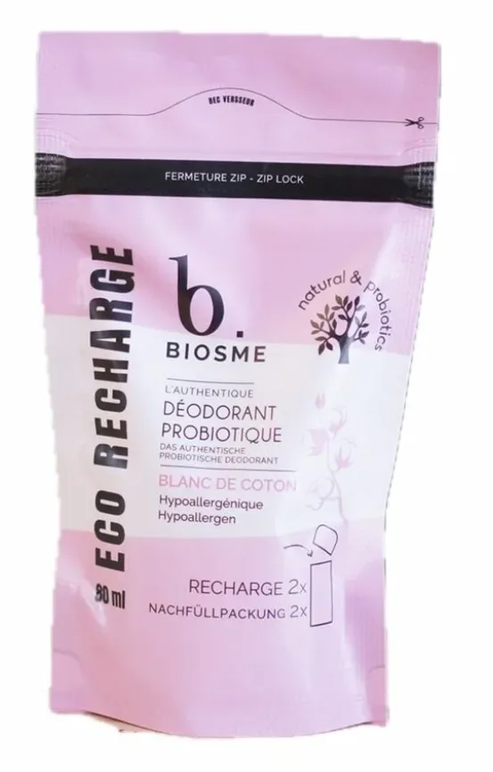 BIOSME Deodorant Blanc Cotton Refill (80ml)