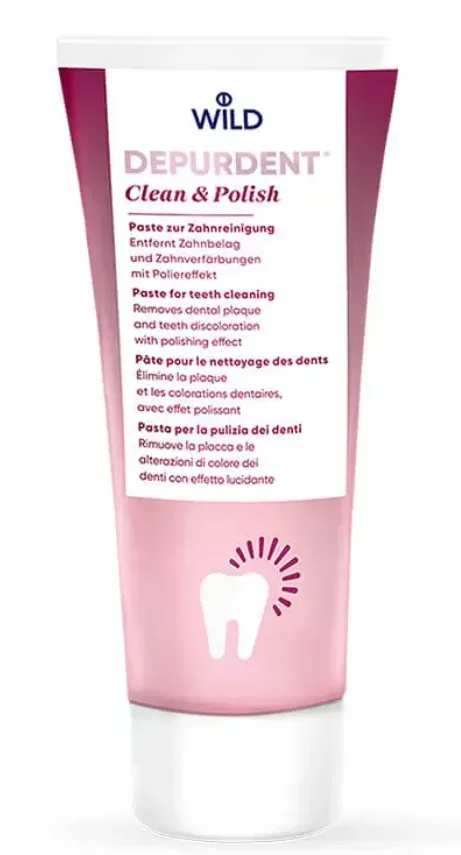 DEPURDENT Clean & Polish Paste zur Zahnreinigung (75ml)