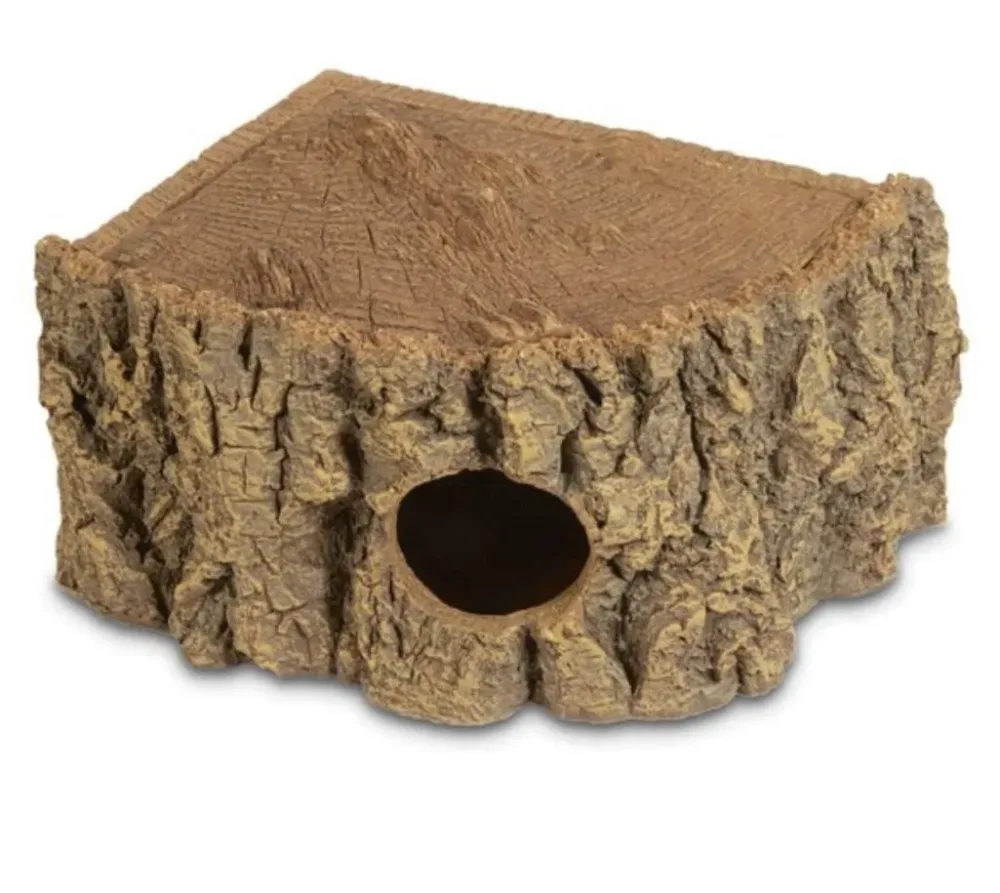 Hobby Reptilien Eckhöhle Bark, 22x22x12cm (1 Stk)