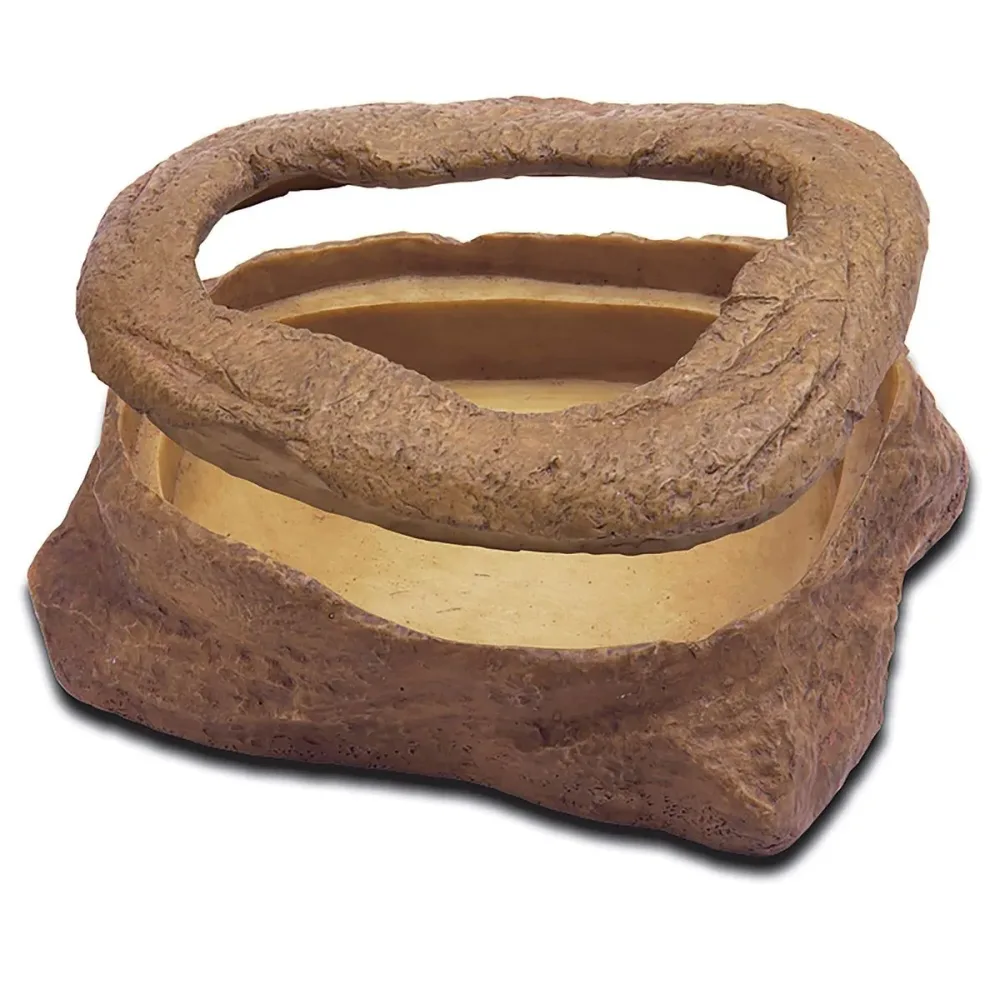 Exo Terra Worm Feeder Futterschale Mehlwürmer, 13x17x10cm (1 Stk)