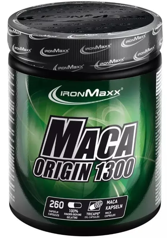 Ironmaxx Maca Origin 800 od. 1300, 130 od. 260 Kapseln