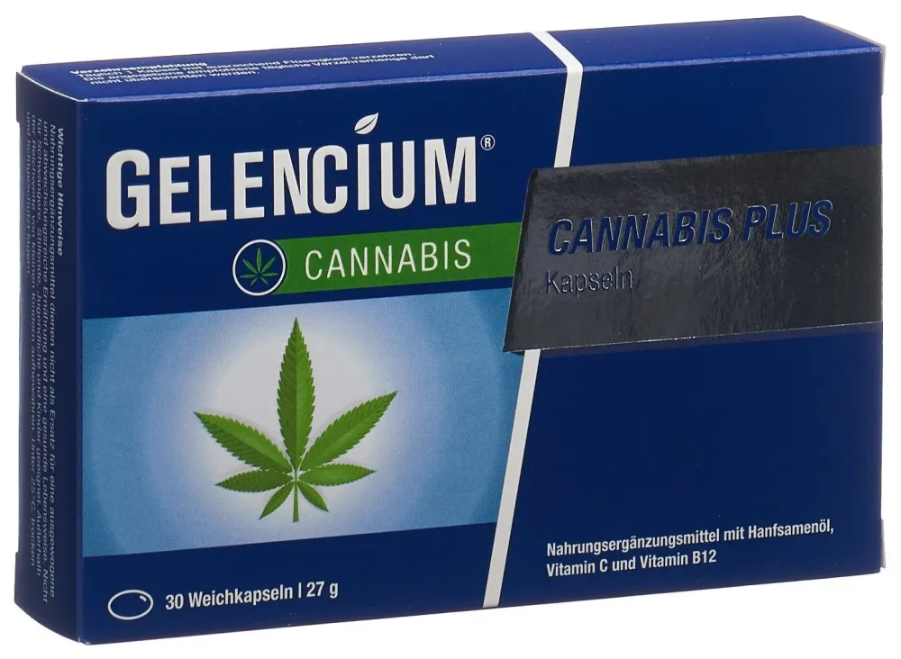 GELENCIUM Cannabis Plus Kapseln (30 Stk)
