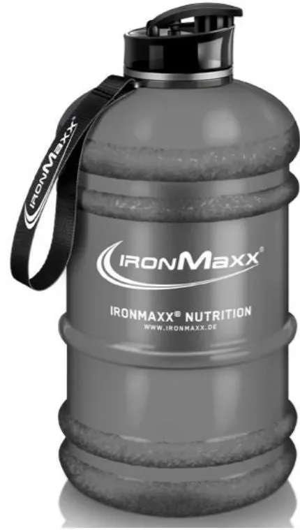 IronMaxx Water Gallon 2.2 Liter, grau matt (1 Stk)
