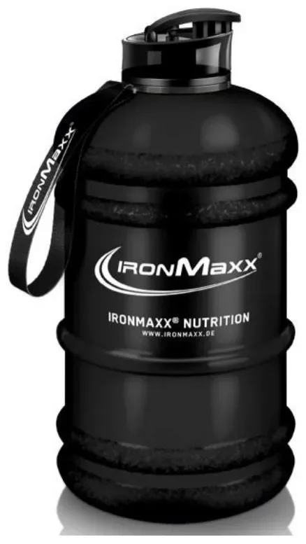 IronMaxx Water Gallon 2.2 Liter, schwarz matt (1 Stk)