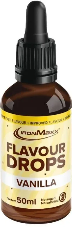 IronMaxx Flavor Drops Vanille (50ml)
