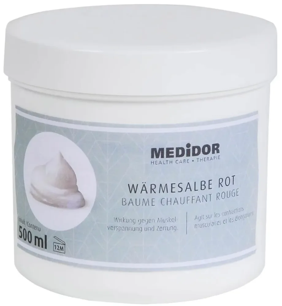 MEDiDOR Wärmesalbe rot (500ml)