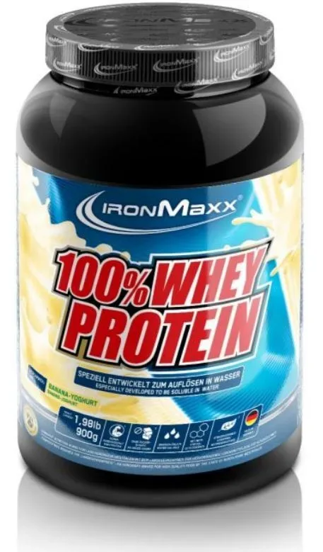 Ironmaxx 100 % Whey Protein, 900g Dose