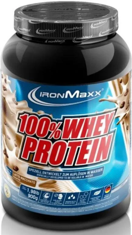 IronMaxx 100% Whey Protein Latte-Macchiato (900g)
