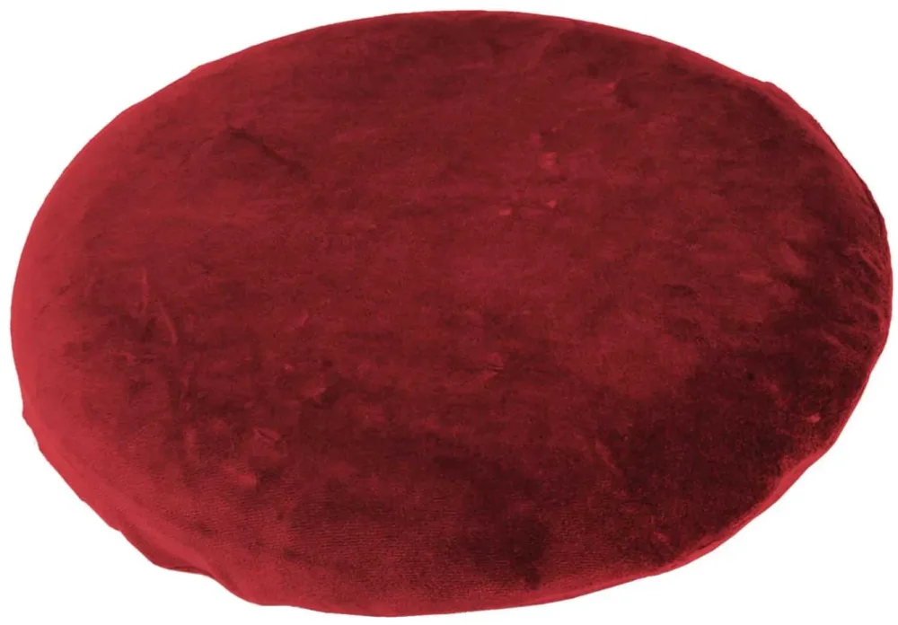 Sissel Kissenbezug Sitfit, Velours, Ø 36cm, bordeaux (1 Stk)