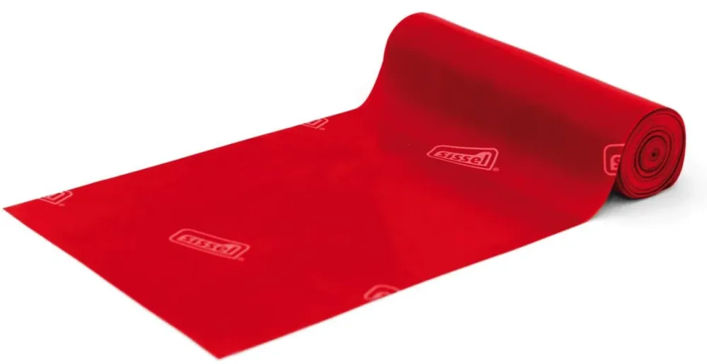 Sissel Fitband, 14.5cm x 25m, rot, mittel (1 Stk)
