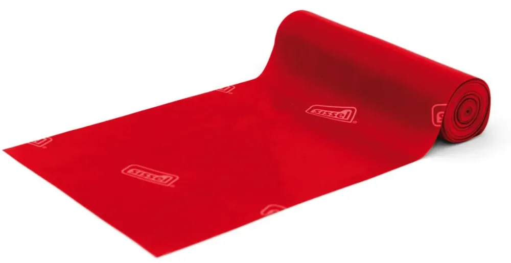 Sissel Fitband, 15cm x 46m, rot, mittel (1 Stk)