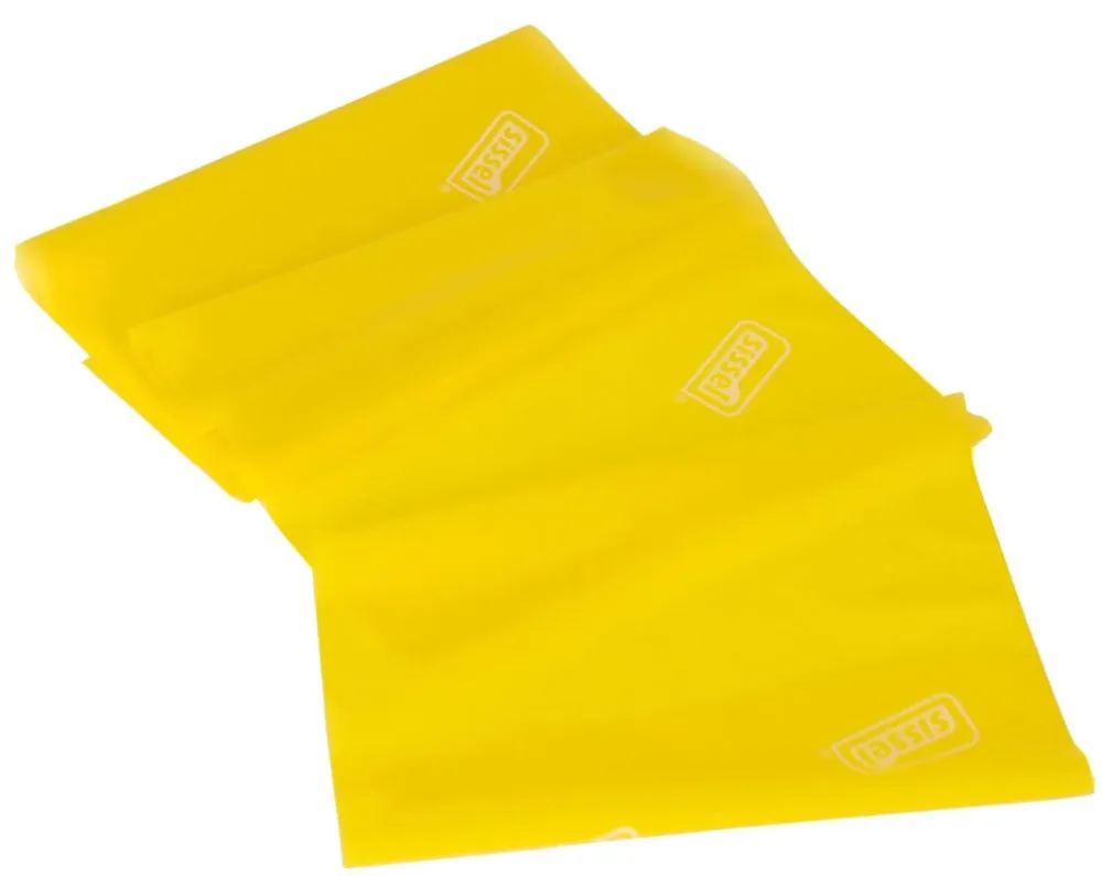 Sissel Fitband Essential, 15cm x 2.5m, gelb, leicht (1 Stk)