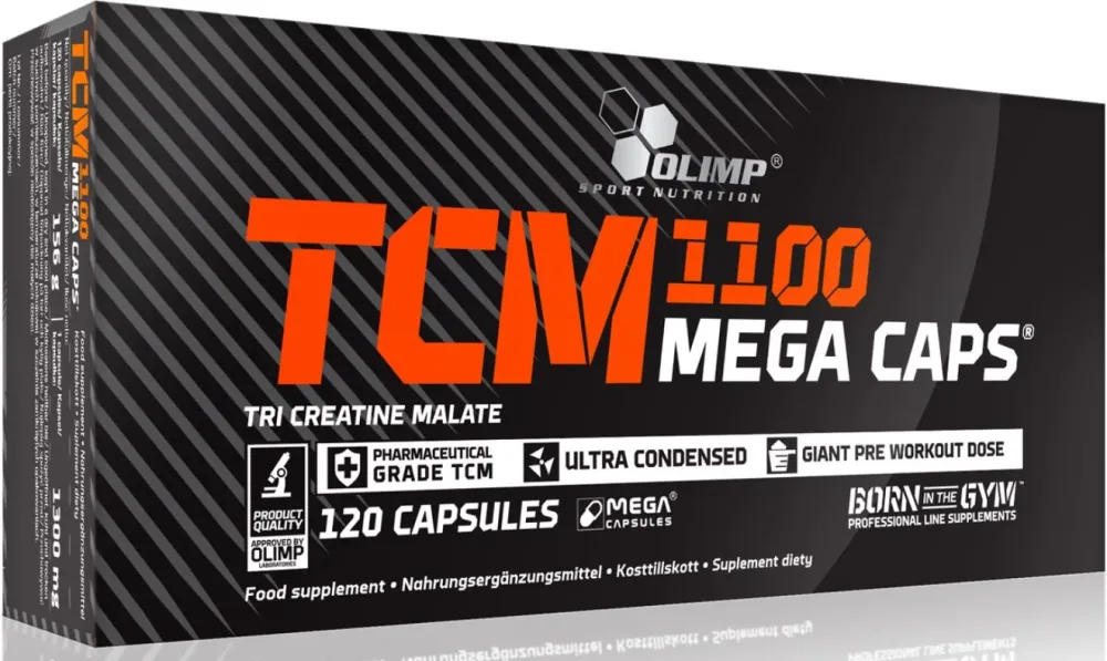 Olimp Tri-Creatine Malat TCM Mega Caps (120 Stk)