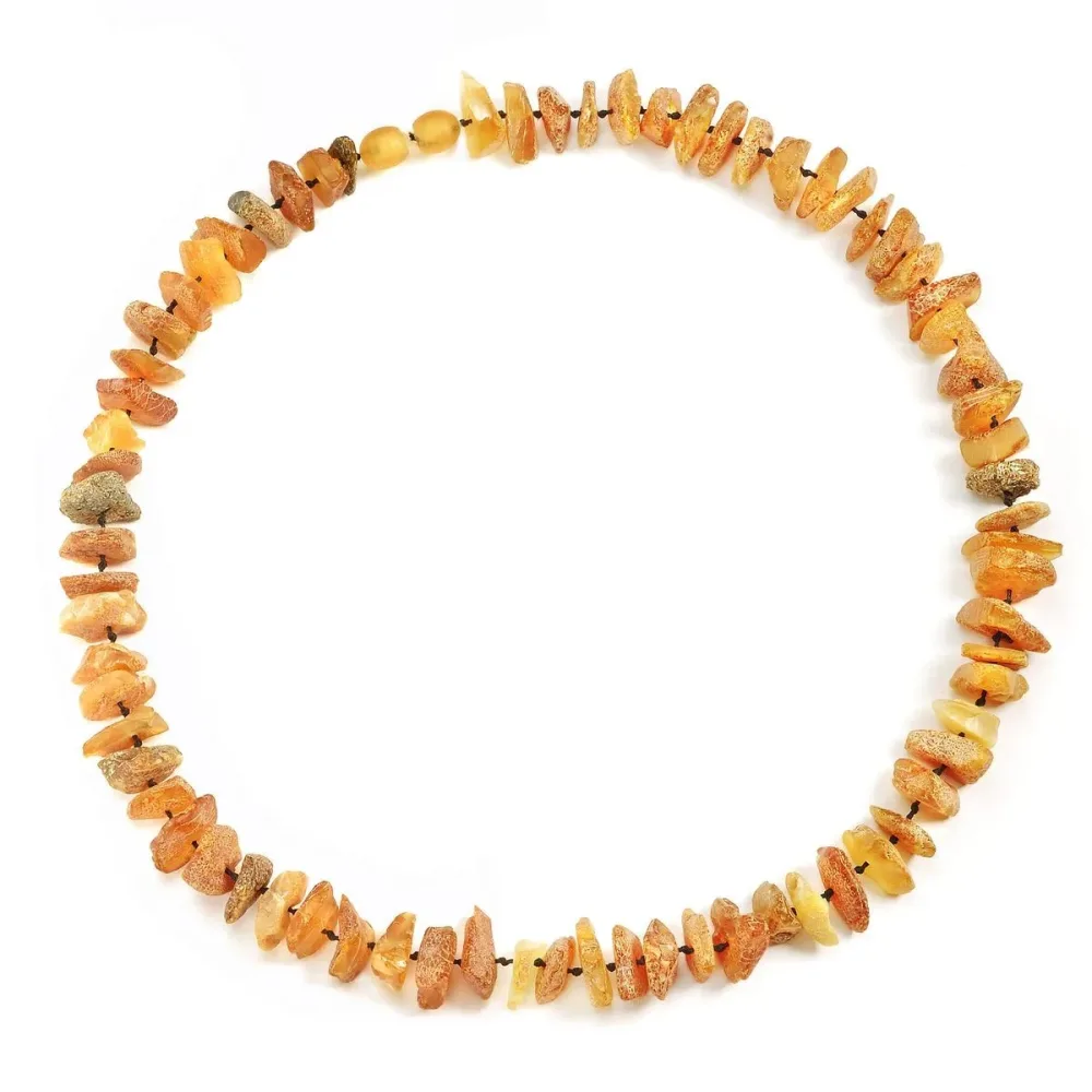 Amberdog Bernsteinkette Sonne, Zeckenschutz für Hunde, Länge 20cm (1 Stk)