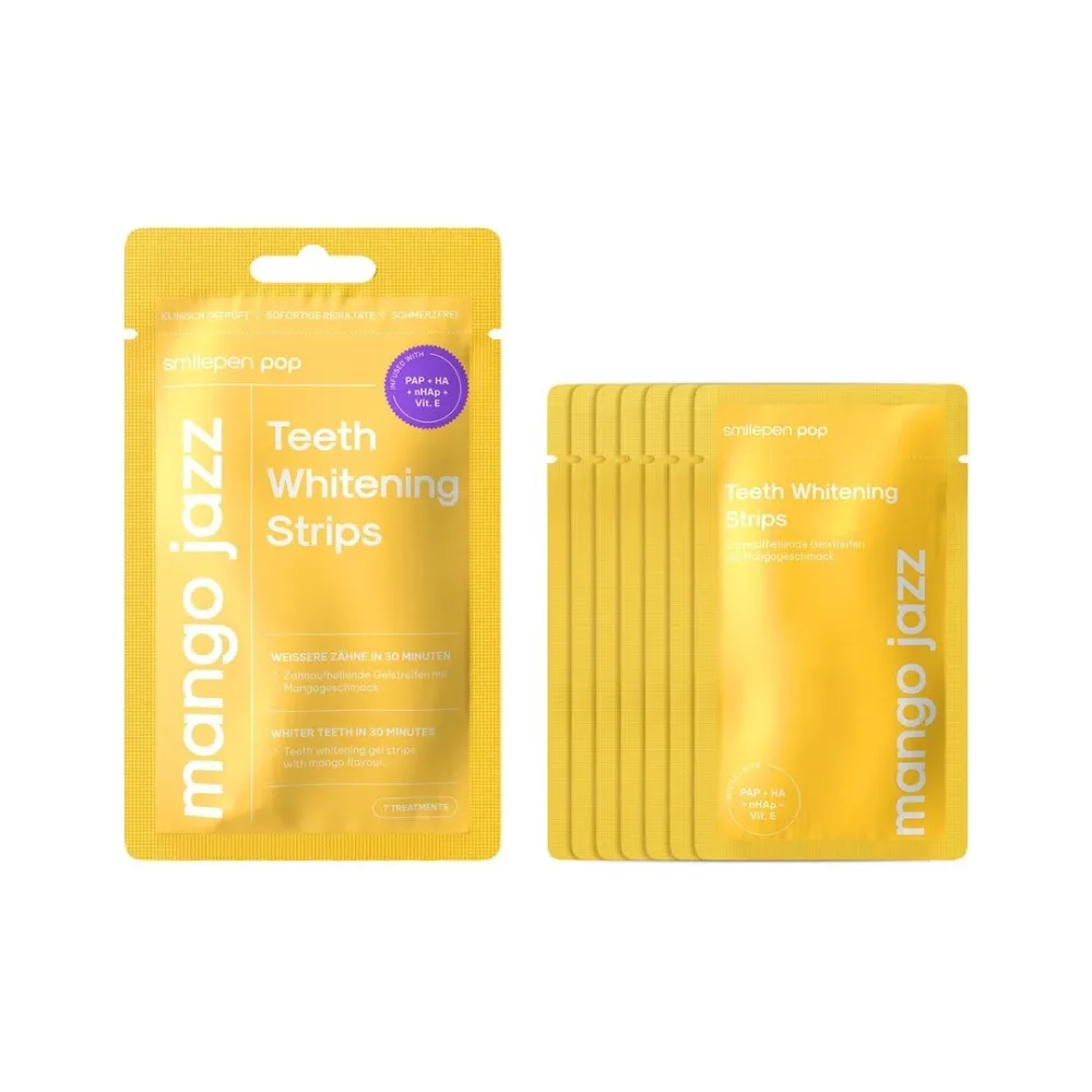 Smilepen Pop - Teeth Whitening Strips 'Mango Jazz', 1 Stück