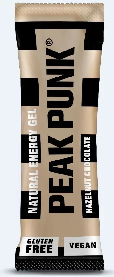 PEAK PUNK Natural Energy Gel Hazelnut Chocolate (25g)
