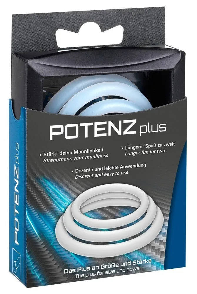 Joydivision Toys POTENZplus Penisringe (3 Stk)