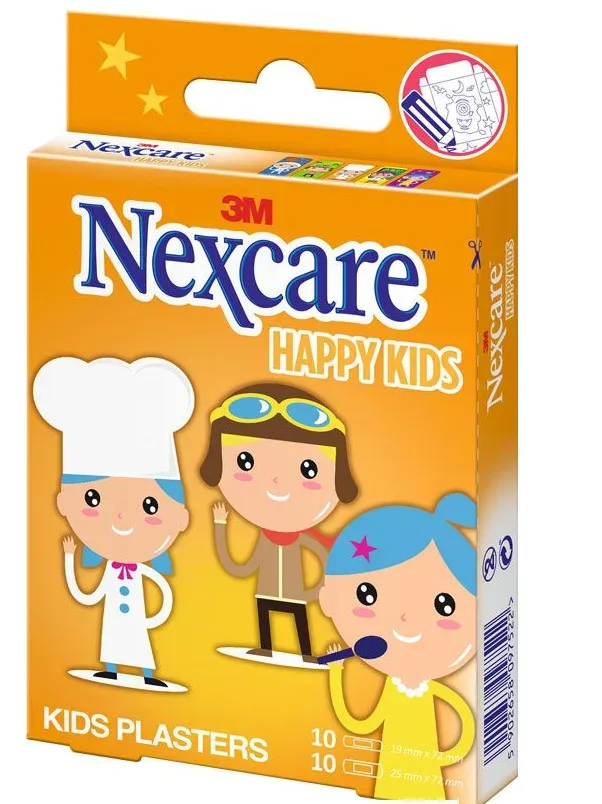 3M NEXCARE Kinderpflast Happy Kids Profess 20 Stk