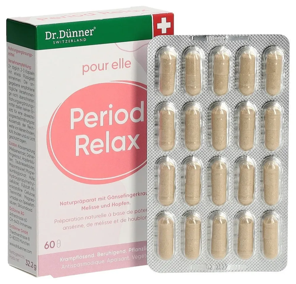 Dr. Dünner Period Relax Kapseln (60 Stk)