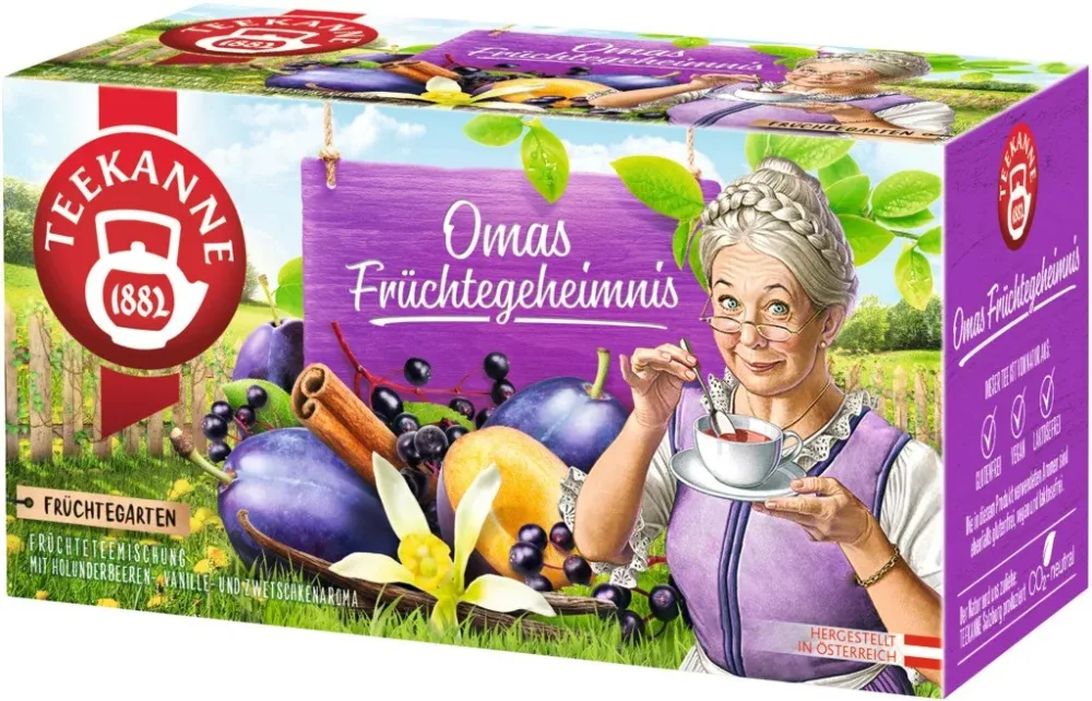 TEEKANNE Omas Früchtegeheimnis Tee (20 Beutel)