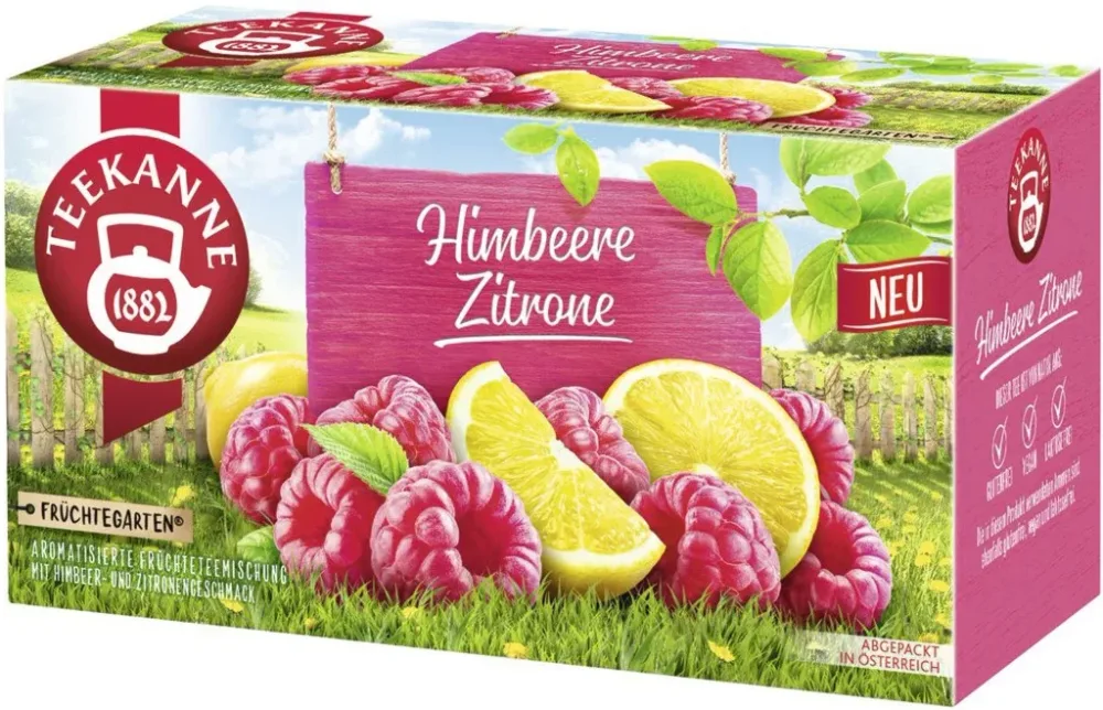 TEEKANNE Himbeer-Zitrone Tee (20 Beutel)