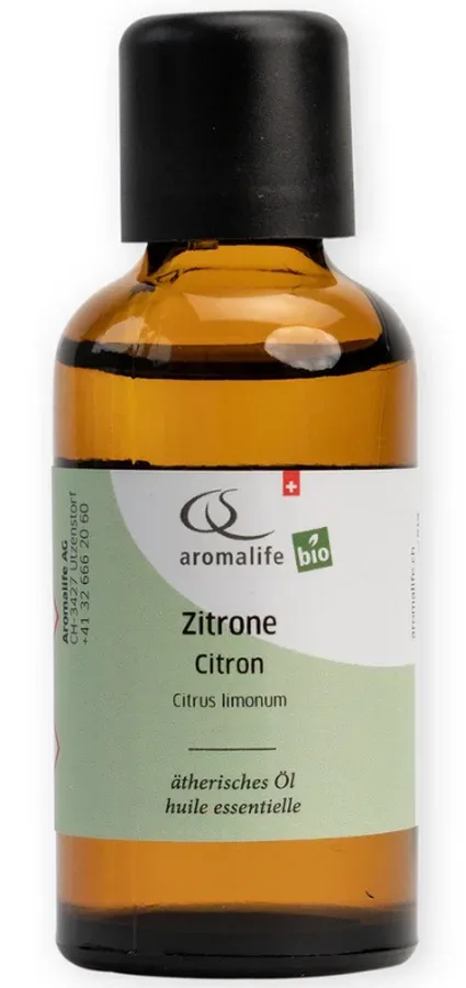 Aromalife Zitrone Bio ätherisches Öl (50ml)